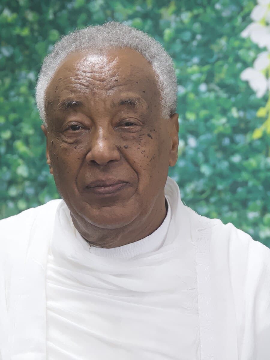 Portrait of Pastor Melkamu Negeri